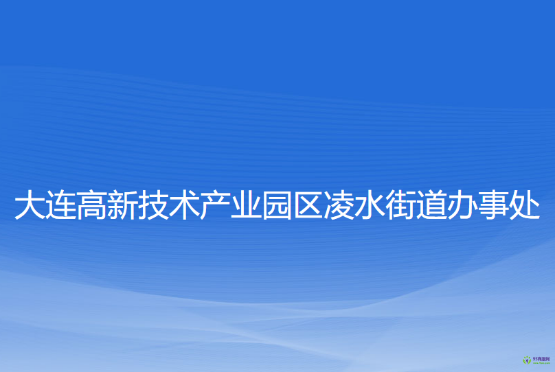 大连高新技术产业园区凌水街道办事处