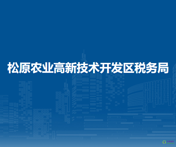 松原农业高新技术开发区税务局