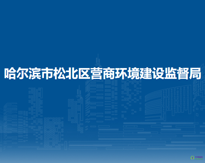 哈尔滨市松北区营商环境建设监督局