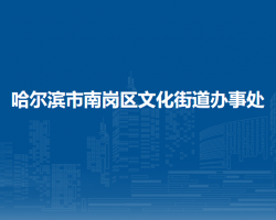 哈尔滨市南岗区文化街道办事处