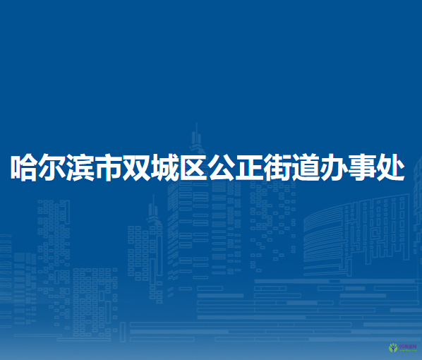 哈尔滨市双城区公正街道办事处