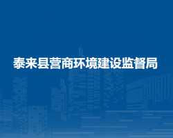 泰来县营商环境建设监督局