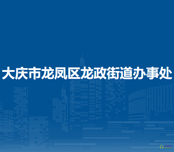 大庆市龙凤区龙政街道办事处