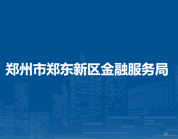 郑州市郑东新区金融服务局