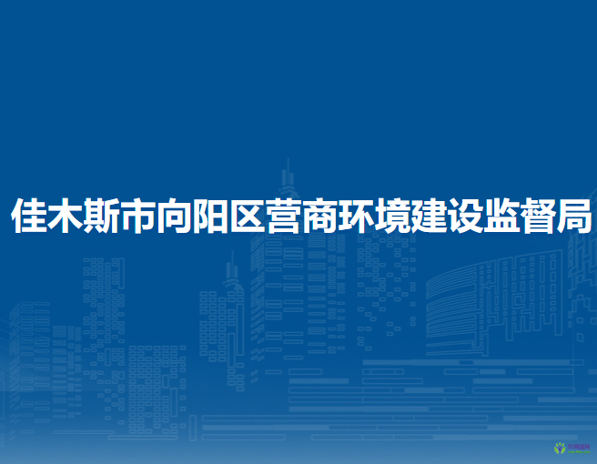 佳木斯市向阳区营商环境建设监督局