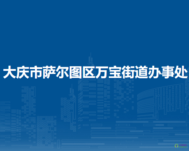 大庆市萨尔图区万宝街道办事处