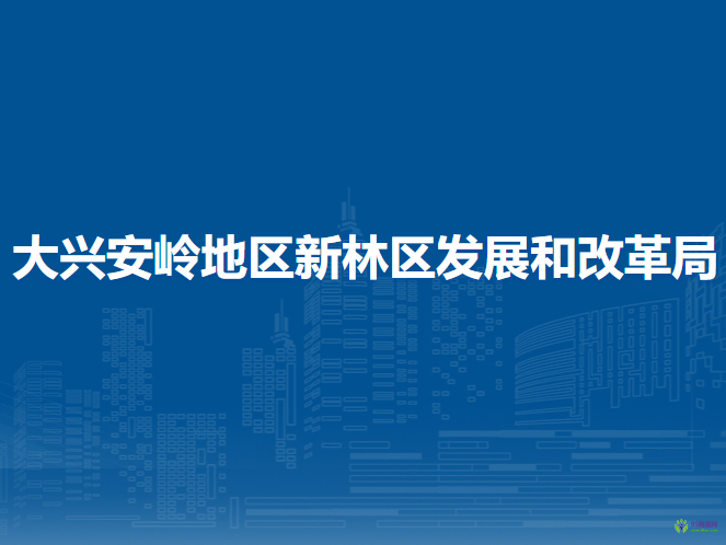 大兴安岭地区新林区发展和改革局