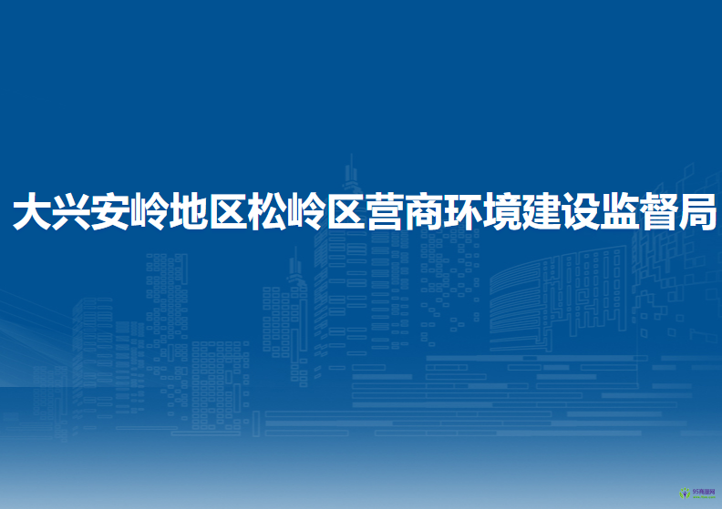 大兴安岭地区松岭区营商环境建设监督局