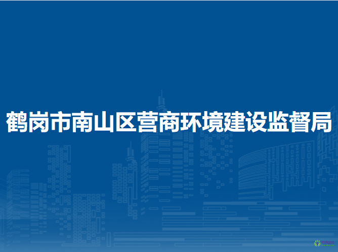 鹤岗市南山区营商环境建设监督局