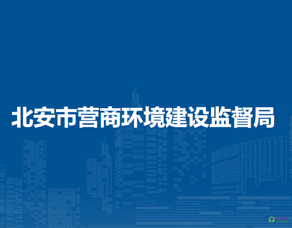 北安市营商环境建设监督局