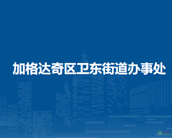 大兴安岭地区加格达奇区卫东街道办事处