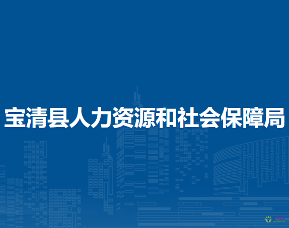 宝清县人力资源和社会保障局