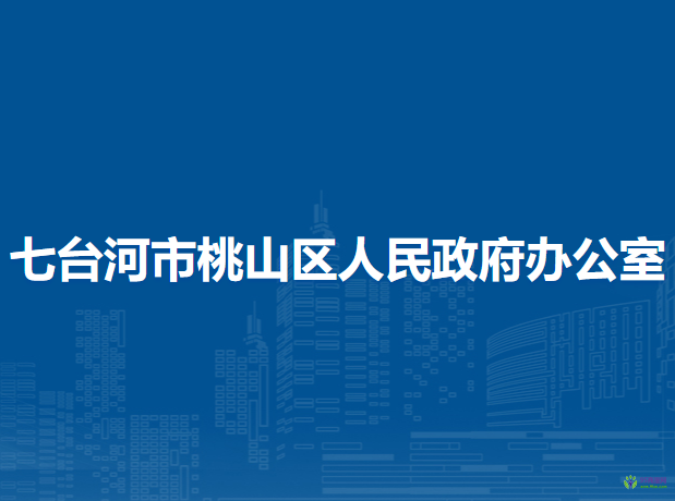 七台河市桃山区人民政府办公室