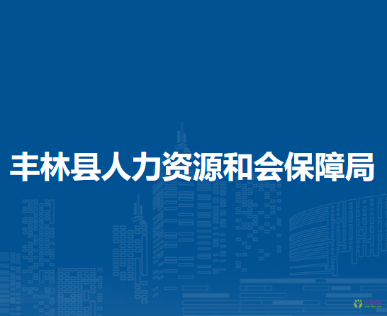 丰林县人力资源和会保障局