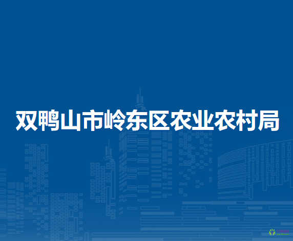 双鸭山市岭东区农业农村局