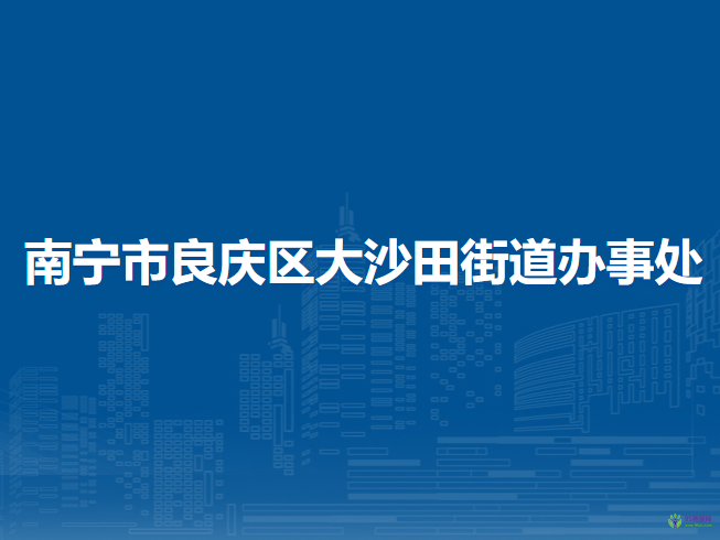 南宁市良庆区大沙田街道办事处