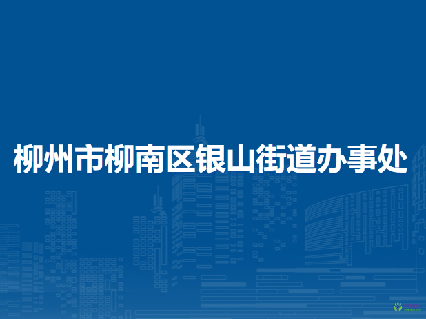 柳州市柳南区银山街道办事处