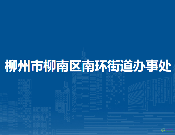 柳州市柳南区南环街道办事处