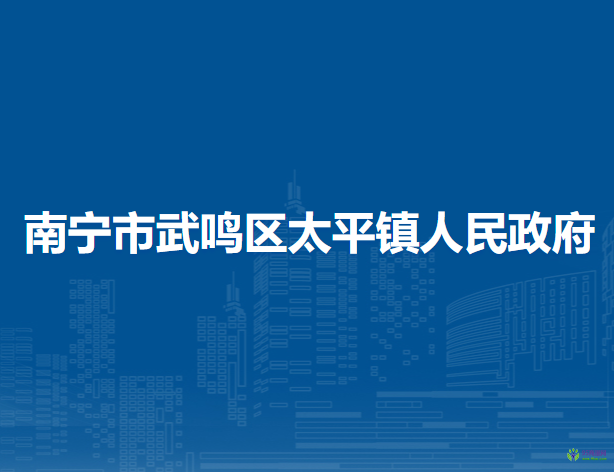 南宁市武鸣区太平镇人民政府