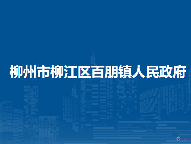 柳州市柳江区百朋镇人民政府