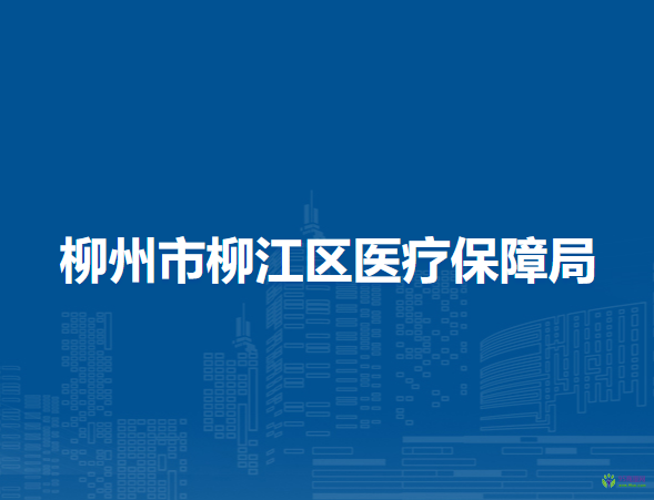 柳州市柳江区医疗保障局