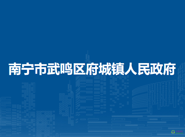 南宁市武鸣区府城镇人民政府