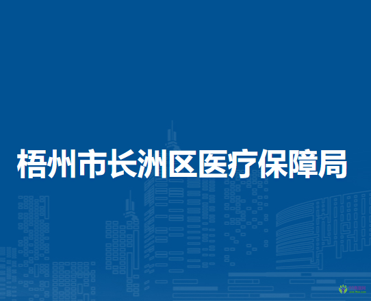 梧州市长洲区医疗保障局