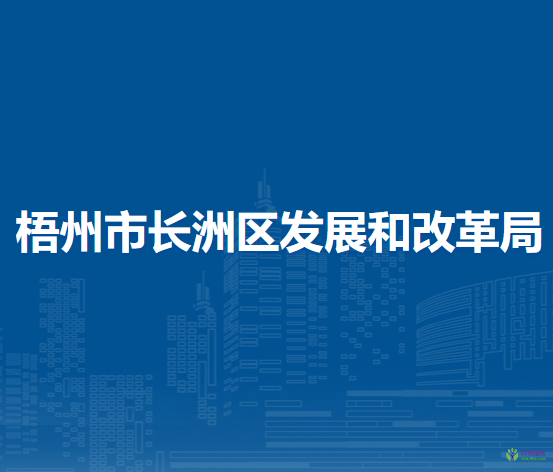 梧州市长洲区发展和改革局