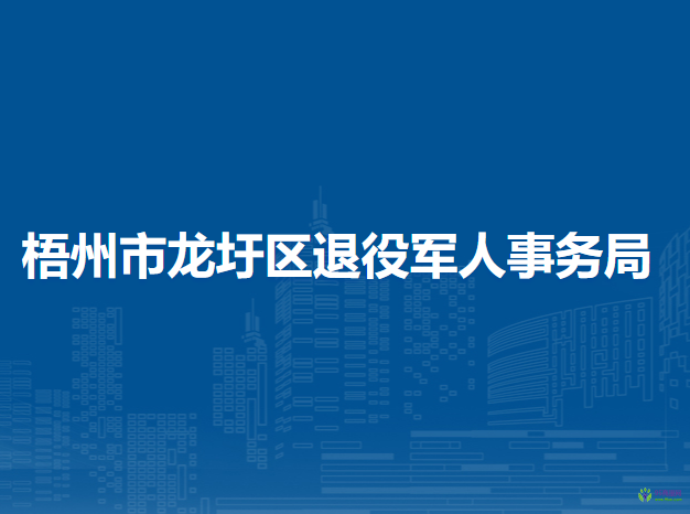 梧州市龙圩区退役军人事务局