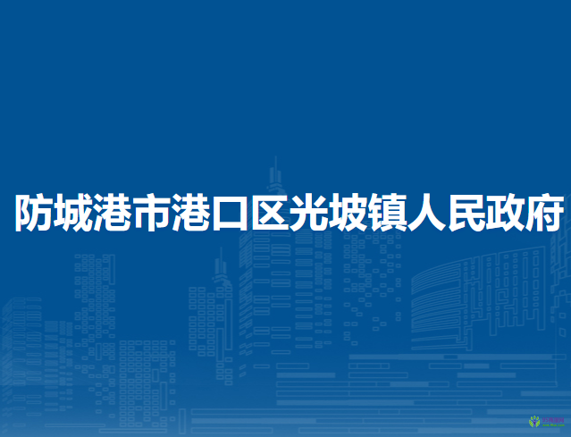 防城港市港口区光坡镇人民政府