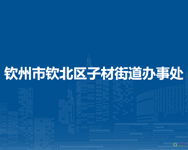 钦州市钦北区子材街道办事处