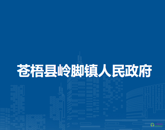 苍梧县岭脚镇人民政府