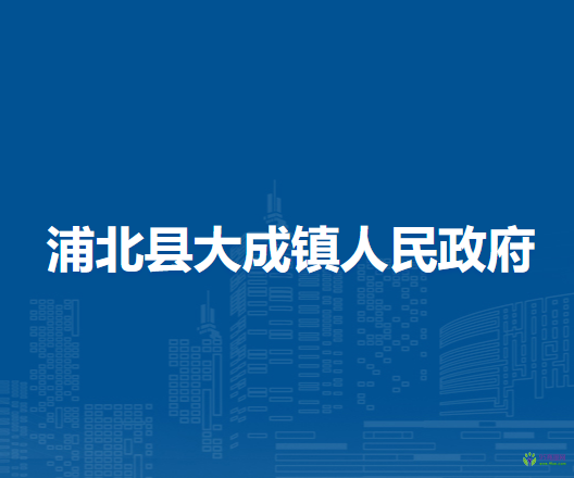 浦北县大成镇人民政府