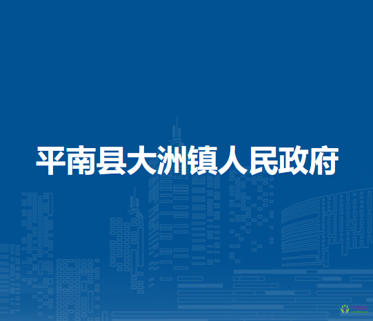 平南县大洲镇人民政府