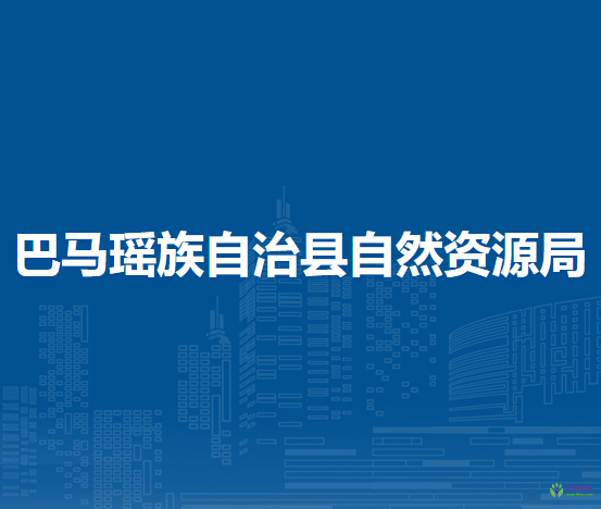 巴马瑶族自治县自然资源局