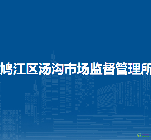 芜湖市鸠江区汤沟市场监督管理所